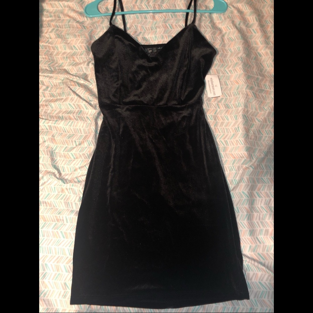 Black Velvet Dress